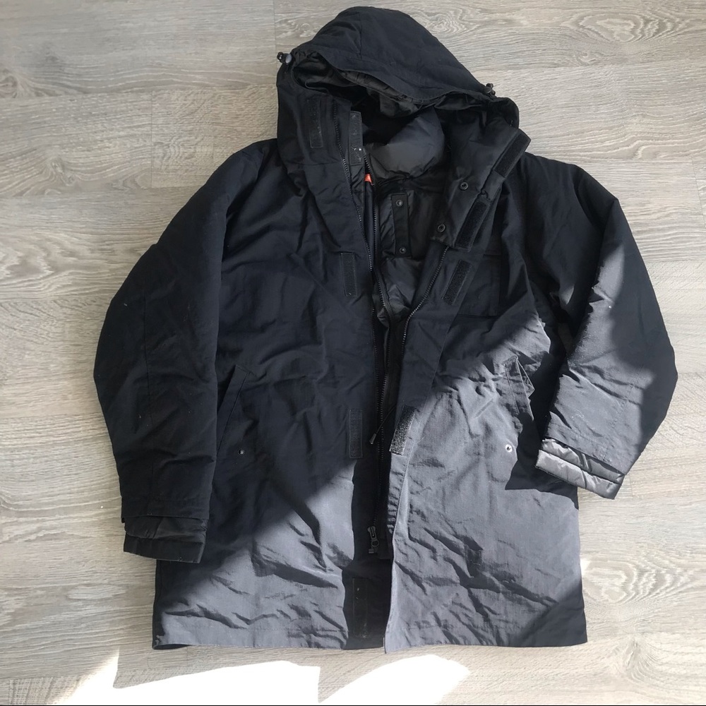 LIKE NEW! Celio Sports Parka with Detachable Puffer Jacket